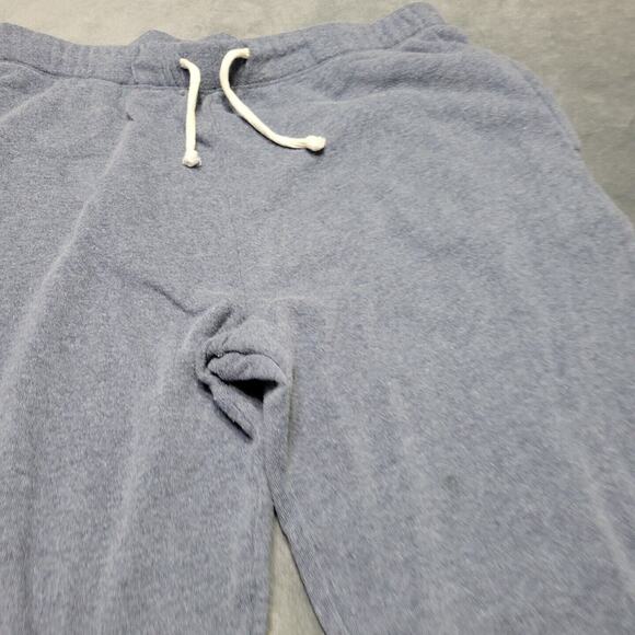 Alternative Womens Large Sweatpants Blue Elastic Waist Stretch Pull On Pockets - Picture 4 of 12